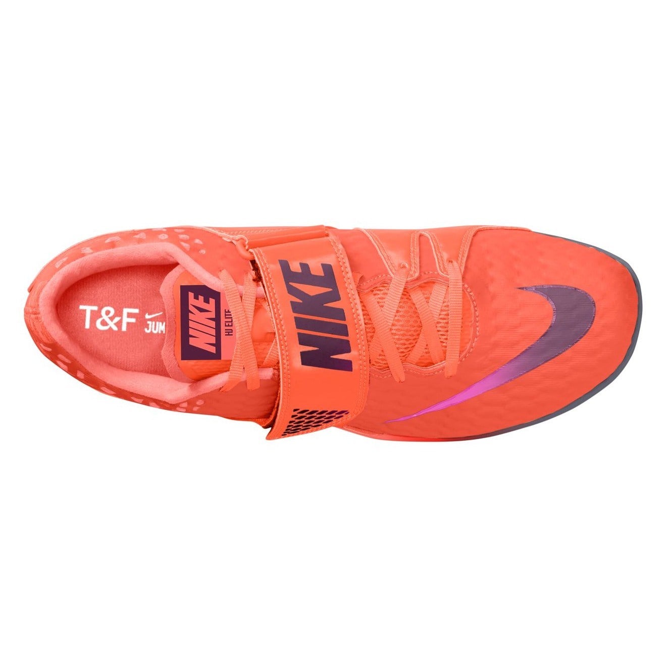 Nike High Jump Elite - Unisex Jumping Spikes - Hyper Crimson/Bordeaux-Pink Spell - image 3