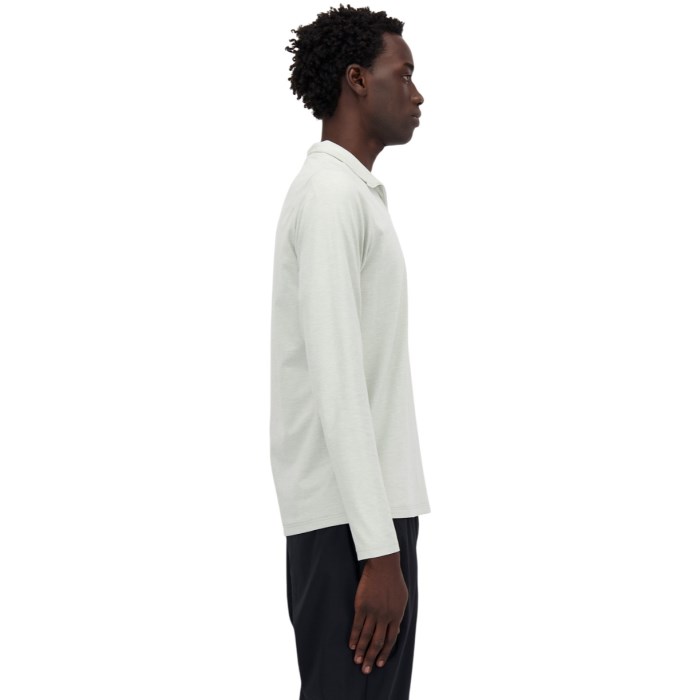 New Balance Space Dye Mens 1/4 Zip - Athletic Grey