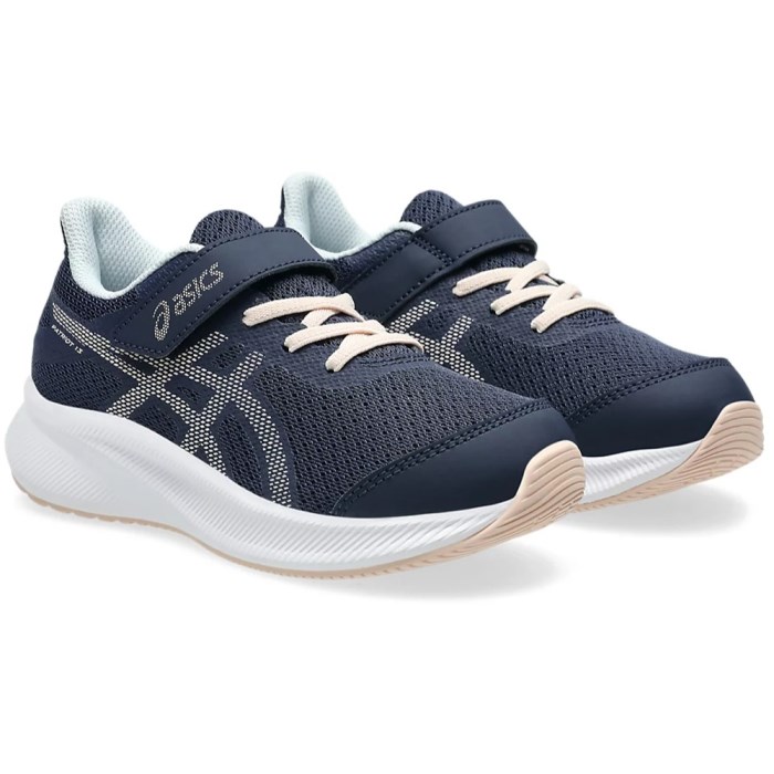 Asics Patriot 13 PS - Kids Running Shoes - Midnight/Pearl Pink