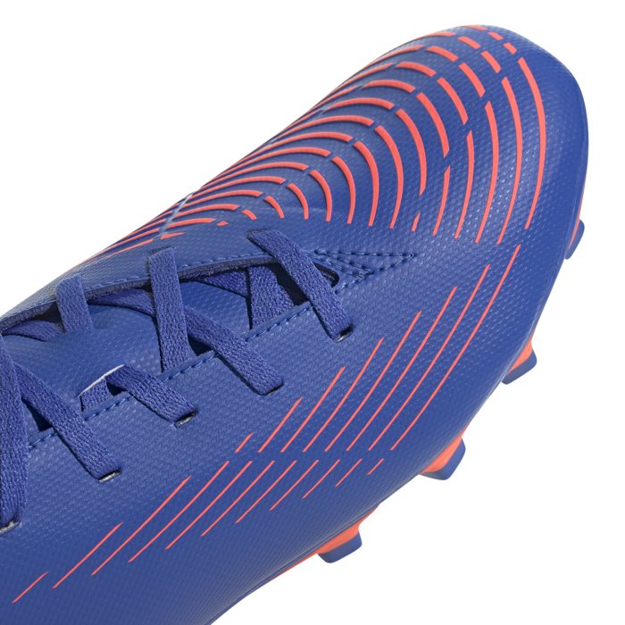 Adidas Predator Edge.4 - Flexible Ground Mens Football Boots - Hi-Res Blue/Turbo