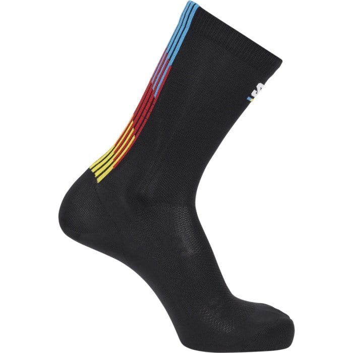 Salomon Pulse Race Flag Unisex Socks - Black