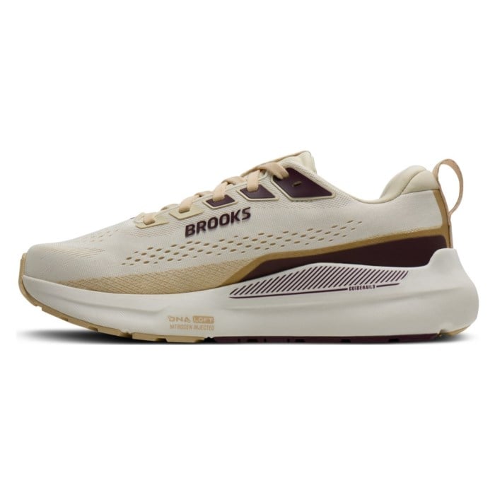 Brooks Ariel GTS 26 - Womens Running Shoes - Coconut/Sand/Potent Purple