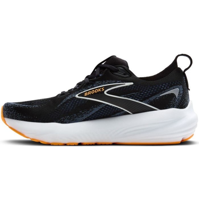 Brooks Glycerin 22 - Mens Running Shoes - Black/Country Blue/Orange Pop
