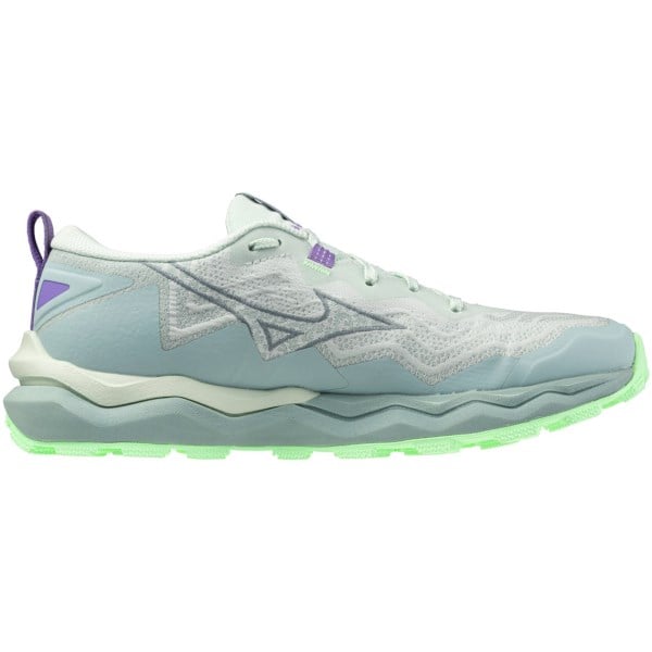 Mizuno Wave Daichi 9 - Womens Trail Running Shoes - Hint of Mint/Citadel Ether