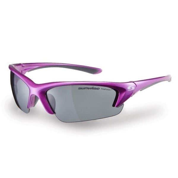 Sunwise Canary Wharf Polarised Sports Sunglasses - Pink/Grey