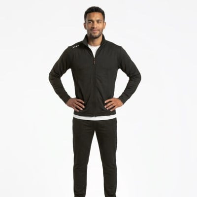 SUB4 Team Jacket & Pants Tracksuit Set - Black