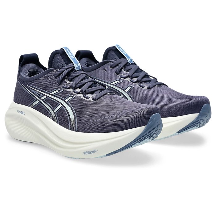 Asics Gel Nimbus 27 - Womens Running Shoes - Indigo Fog/Cool Grey