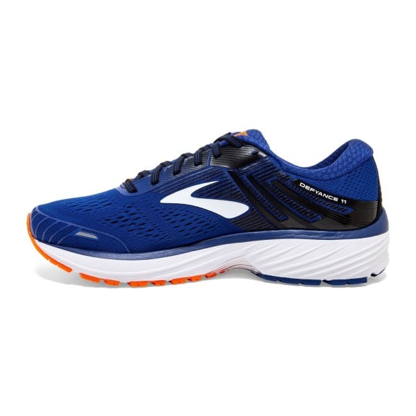 Brooks Defyance 11 - Mens Running Shoes - Blue/Orange/White