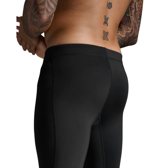 2XU Mens Compression Tights - Black/Black