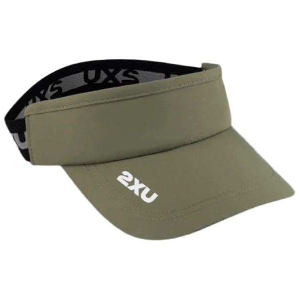 2XU Performance Running Visor - Hunter/White