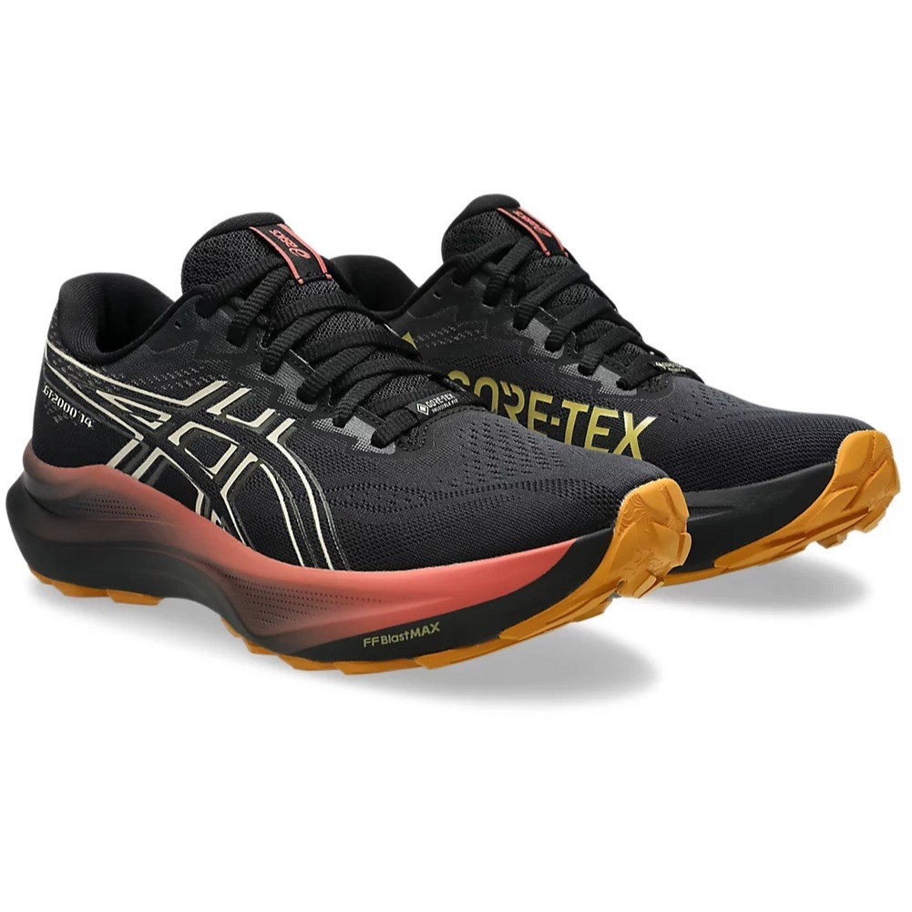 Asics GT-2000 14 GTX - Womens Trail Running Shoes - Black/Vanilla