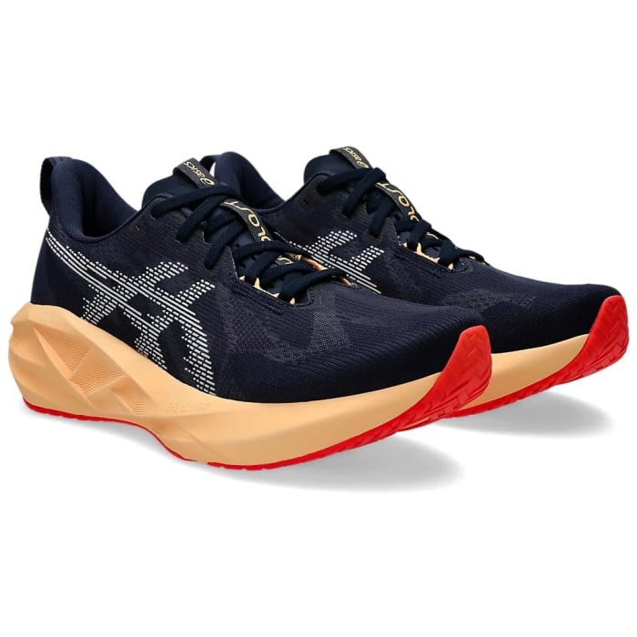 Asics Novablast 5 - Mens Running Shoes - Midnight/Orange Glow