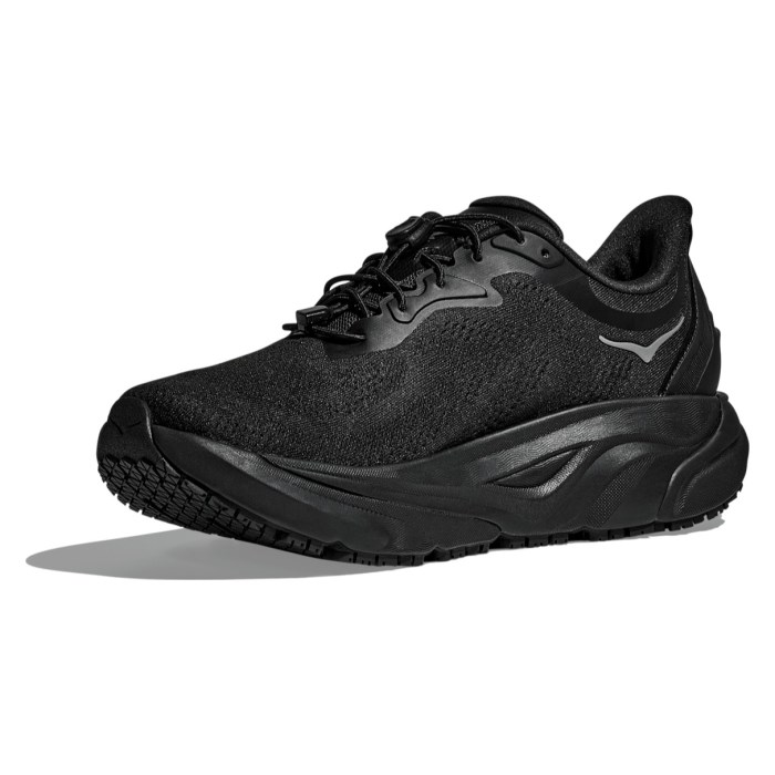 Hoka Arahi SR - Womens Walking Shoes - Black/Black - image 7