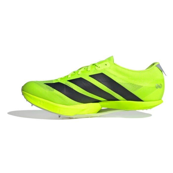 adidas Adizero Prime SP 4 - Unisex Track Sprint Spikes - Lucid Lemon/Core Black/Silver Metallic
