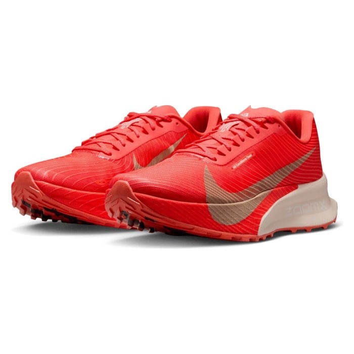 Nike ACG Ultrafly Trail - Mens Trail Racing Shoes - Light Crimson/Linen/Light Orewood - image 7