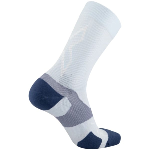 2XU Vectr Light Cushion Crew Running Socks - Halogen/Stone Blue
