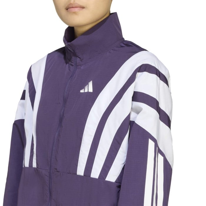 adidas Adizero Womens NYC Running Jacket - AFH3/Purple/Aurora Plum