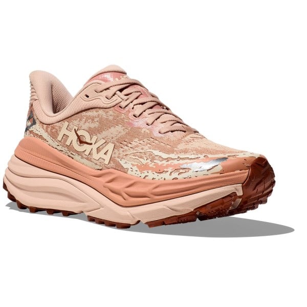 Hoka Stinson 7 - Womens Trail Running Shoes - Cream/Sandstone