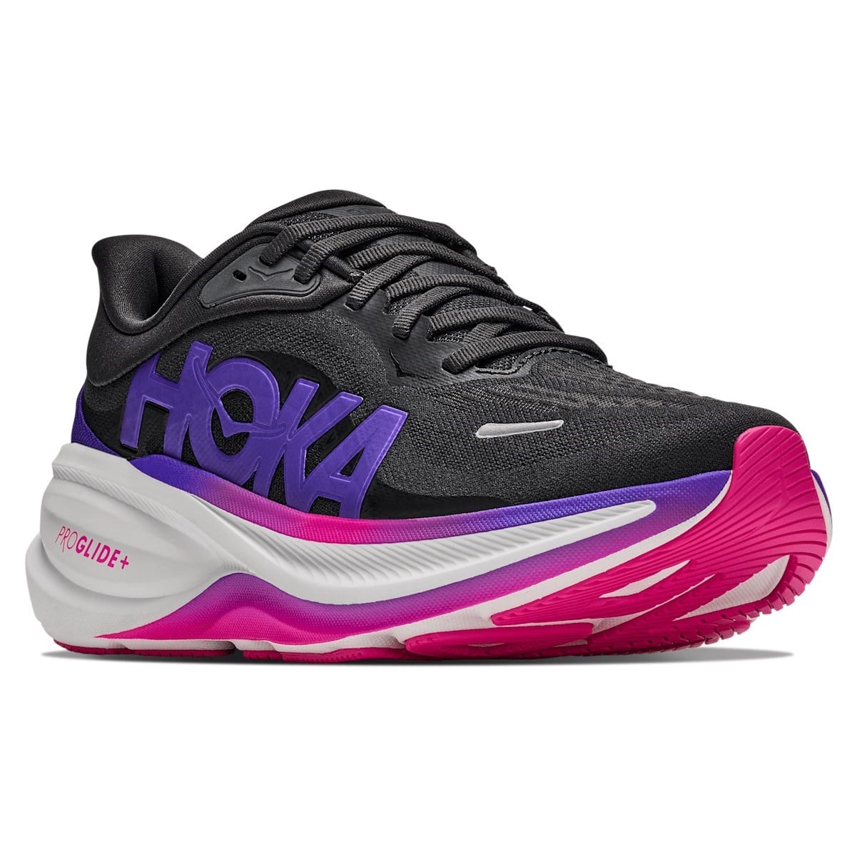 Hoka Clifton Pro - Womens Running Shoes - Carbon Black/Cosmic Purple - image 6