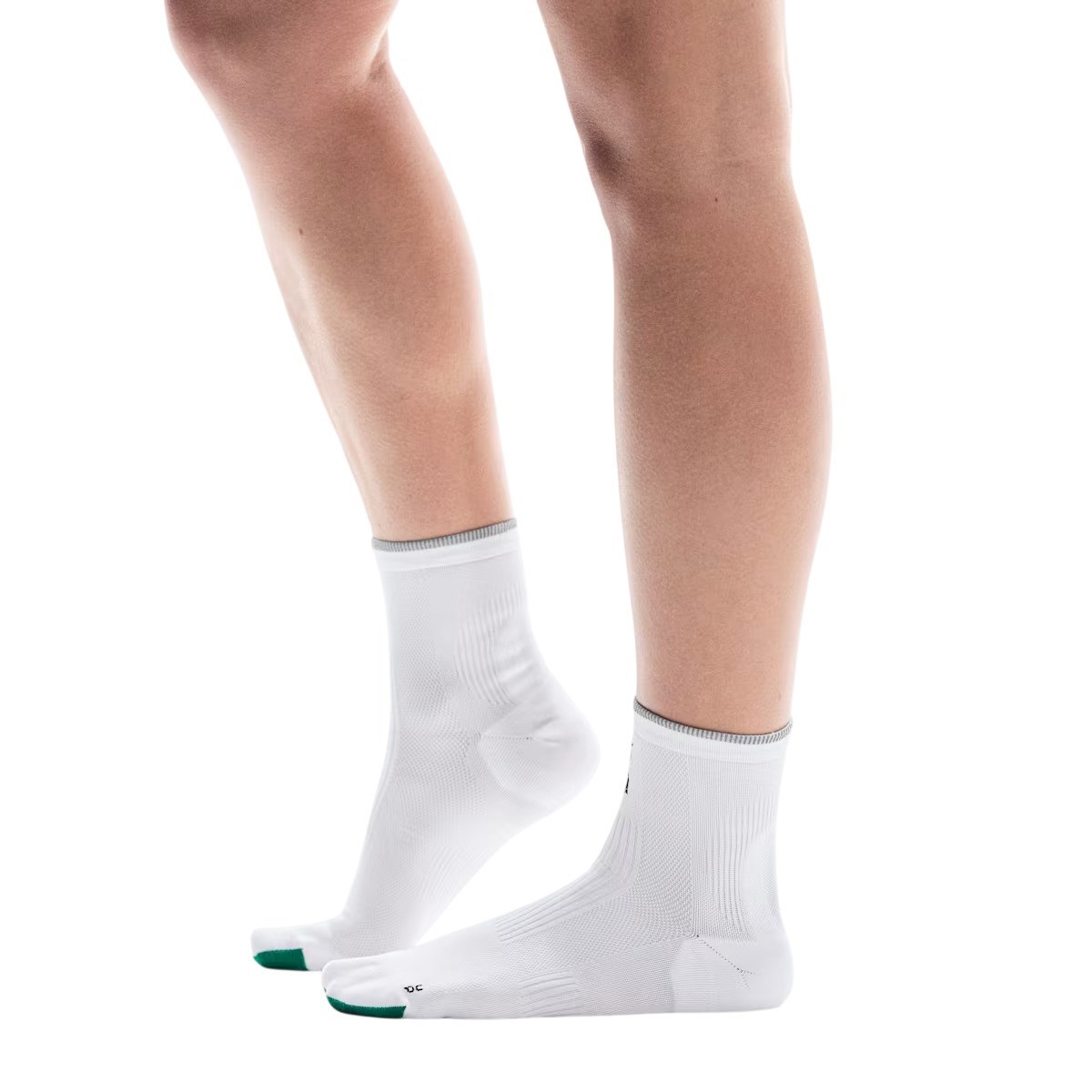 On Unisex Elite Run Sock Mid - White/Ivory - image 2