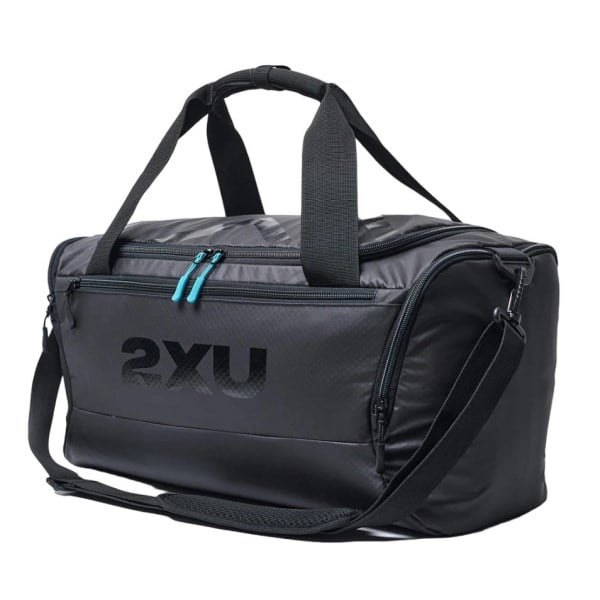 2XU Gym Duffel Bag - Black/Black