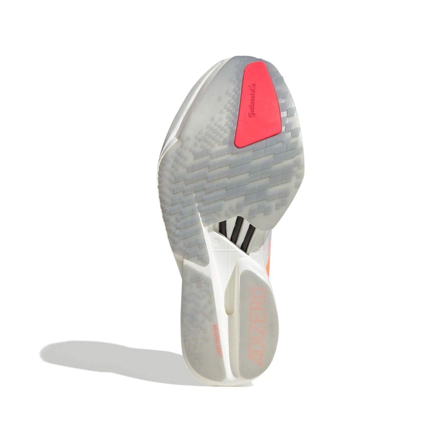 adidas Adizero Adios Pro 4 - Womens Racing Shoes - Cloud White/Beam Orange/Lucid Red