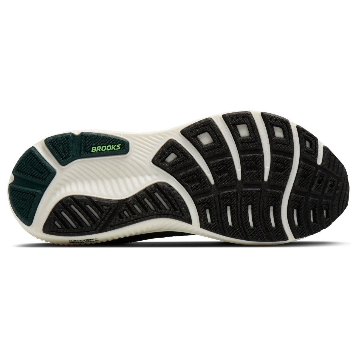 Brooks Ghost 17 - Mens Running Shoes - Atlantic Deep/Black/Gren