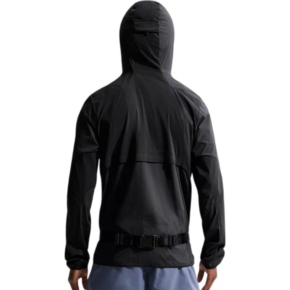 Nike Stride Plus Mens Repel Running Jacket - Black/Off Noir/Black/Black Reflective - image 2