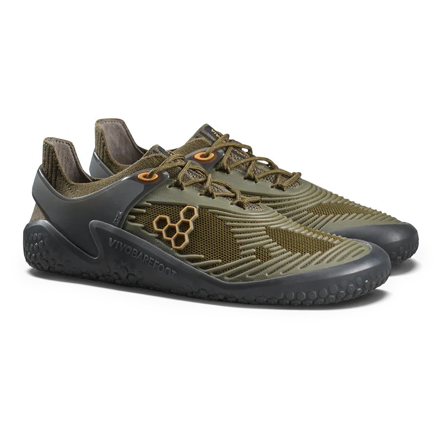 Vivobarefoot Motus Strength 2 - Mens Training Shoes - Dark Olive
