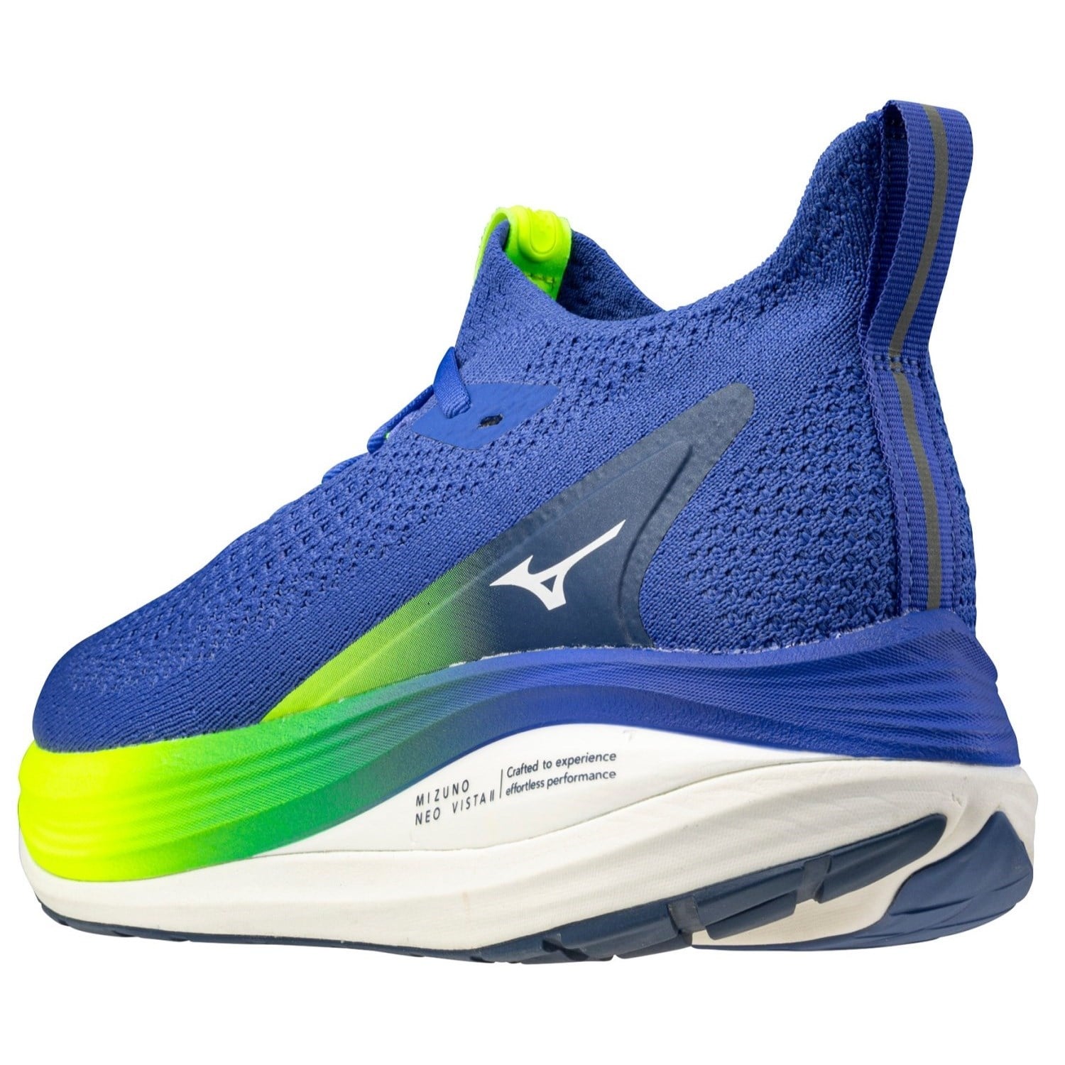 Mizuno Neo Vista 2 - Mens Running Shoes - Dazzling Blue/White/Lightning Yellow