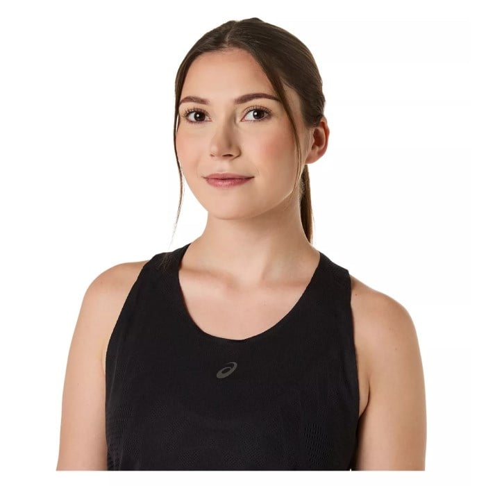Asics MetaRun Womens Tank - Performance Black