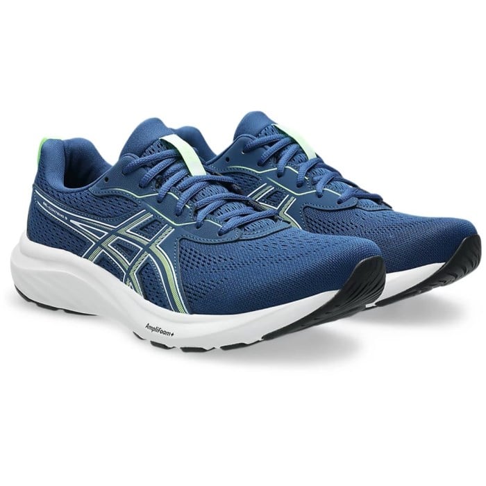 Asics Contend 9 - Mens Running Shoes - Twilight Blue/Illuminate Green