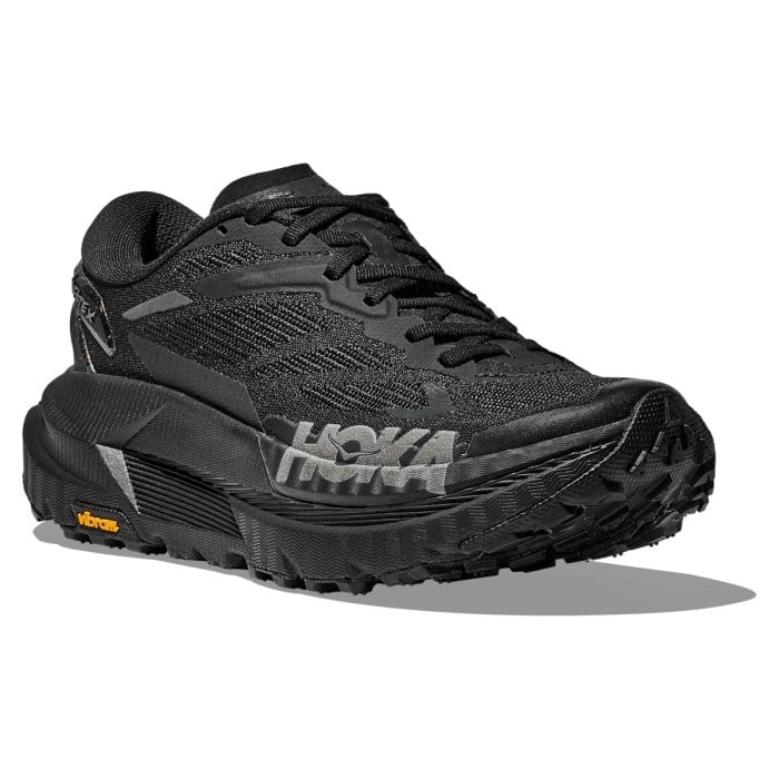 Hoka Mafate X - Unisex Trail Running Shoes - Black/Satellite Grey - image 3