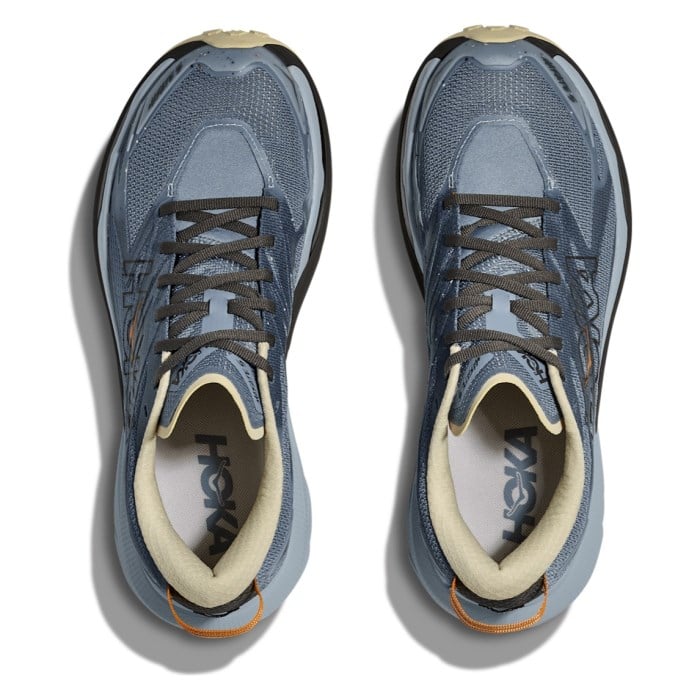 Hoka Mafate 5 - Mens Trail Running Shoes - Mineral Blue/Washed Blue