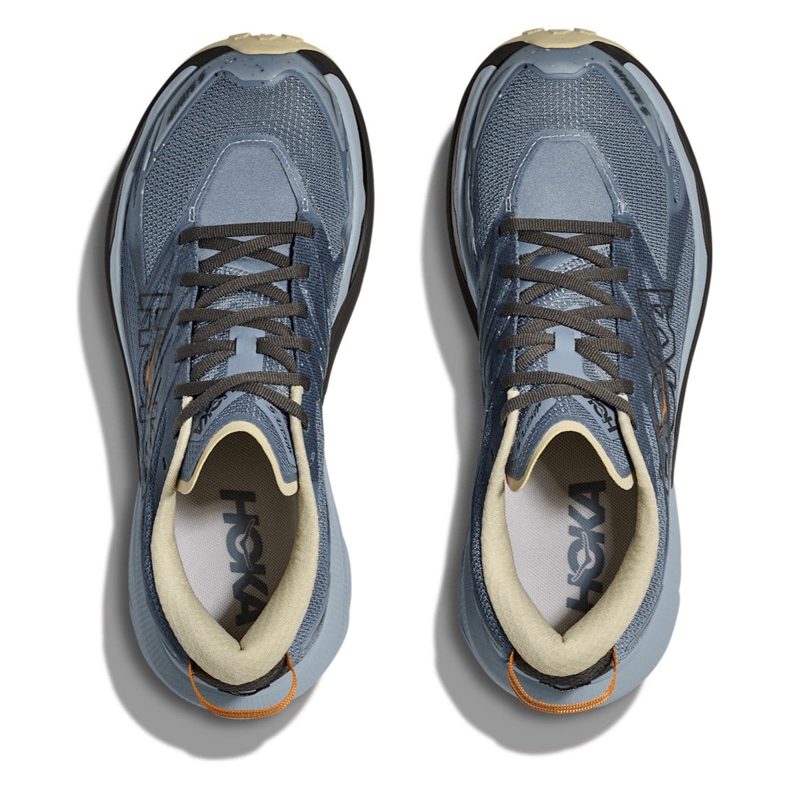 Hoka Mafate 5 - Mens Trail Running Shoes - Mineral Blue/Washed Blue