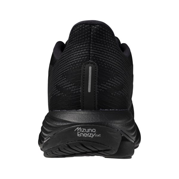 Mizuno Wave Rider 28 - Womens Running Shoes - Black/Quiet Shade/Ebony