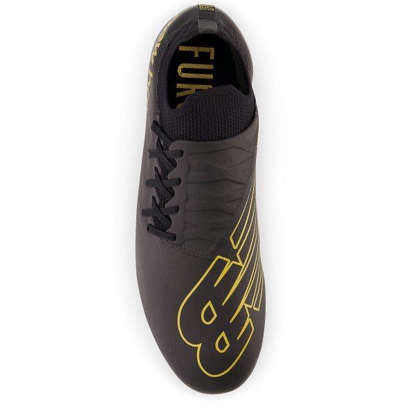 New Balance Furon v7 Destroy FG - Mens Football Boots - Black/Gold
