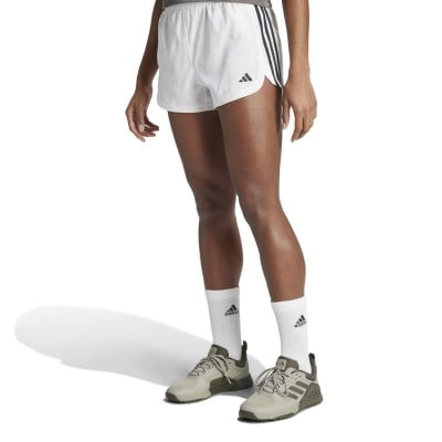 adidas Pacer 3 Inch Woven Hi-Rise Womens Training Shorts