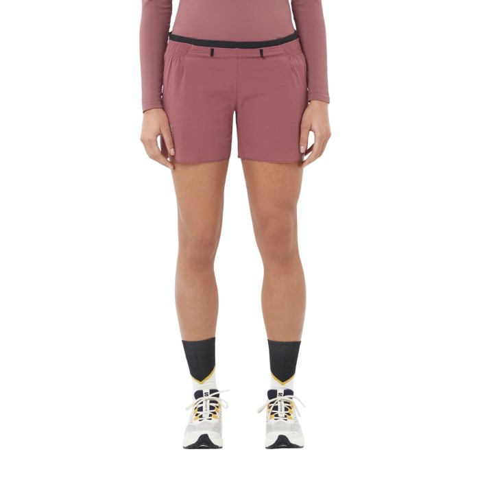 Salomon Sense Aero 5 Inch Womens Running Shorts - Nocturne/Cyclamen