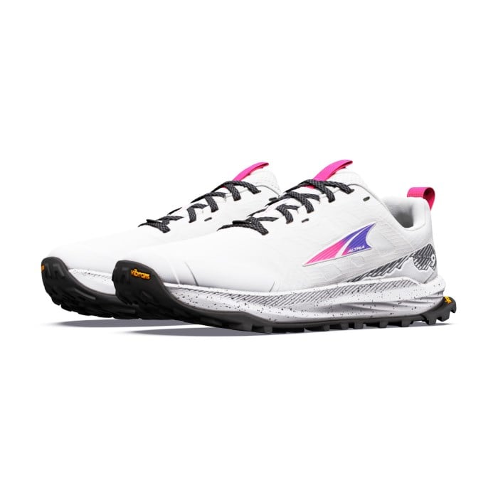 Altra Lone Peak 9+ - Womens Trail Running Shoes - Vaporous Gray/Knockout Pink/Black - image 2