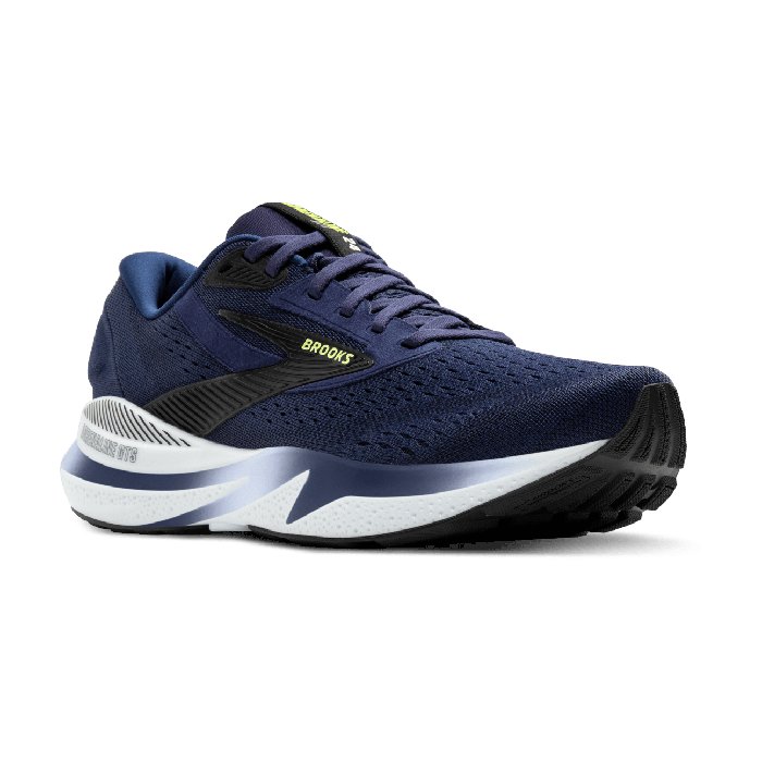 Brooks Adrenaline GTS 24 - Mens Running Shoes - Peacoat/Black/Sharp Green