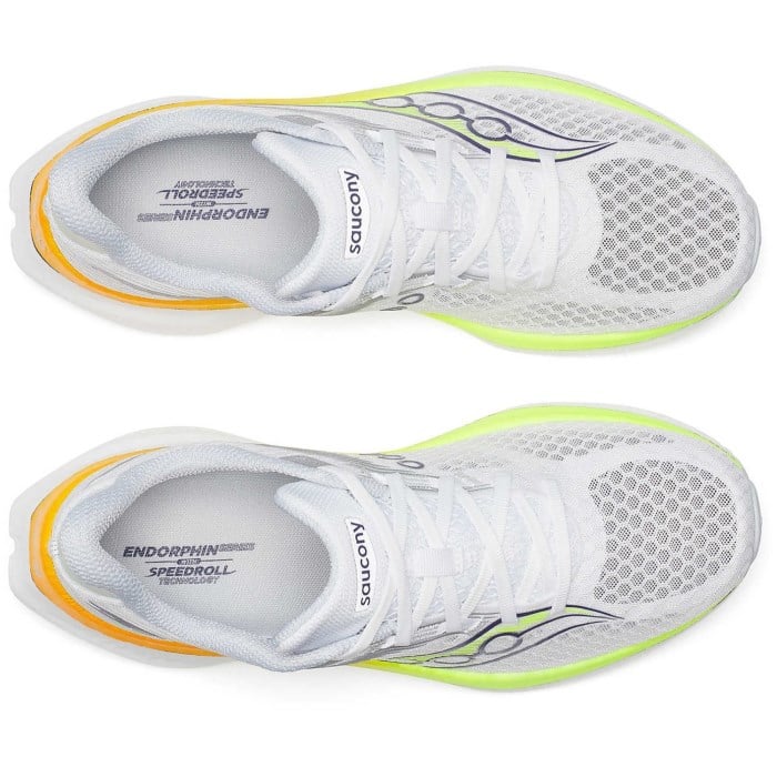 Saucony Endorphin Speed 5 - Mens Running Shoes - Winter Sunrise/White/Yellow