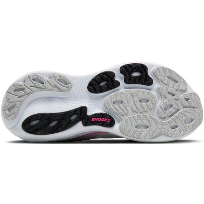 Brooks Adrenaline GTS 25 - Womens Running Shoes - Oyster/Pink/Green