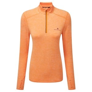 Ronhill Life Practice 1/2 Zip Womens Long Sleeve Training Top