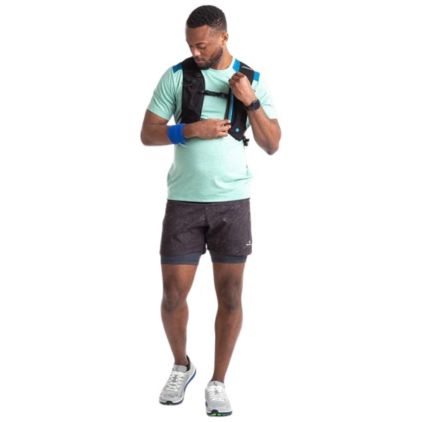 Ronhill Commuter Vest Backpack - Black/Cyan