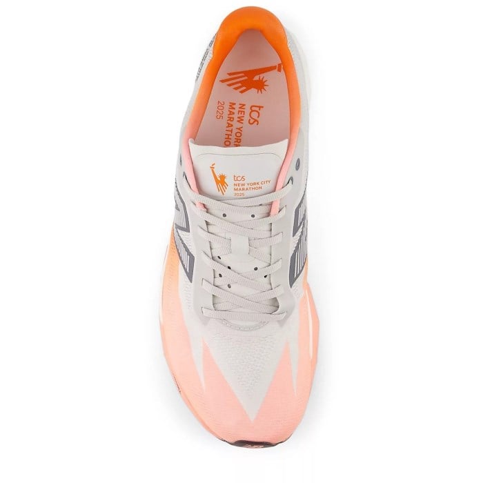 New Balance FuelCell Supercomp Elite v5 New York - Mens Racing Shoes - Grapefruit/Grey Matter/Poppy
