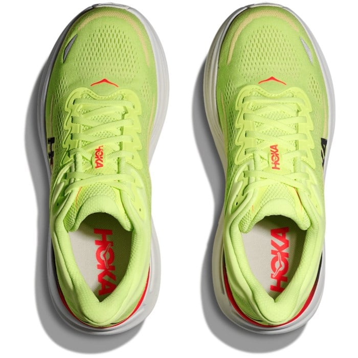 Hoka Bondi 9 - Mens Running Shoes - Neon Yuzu/Sunlight