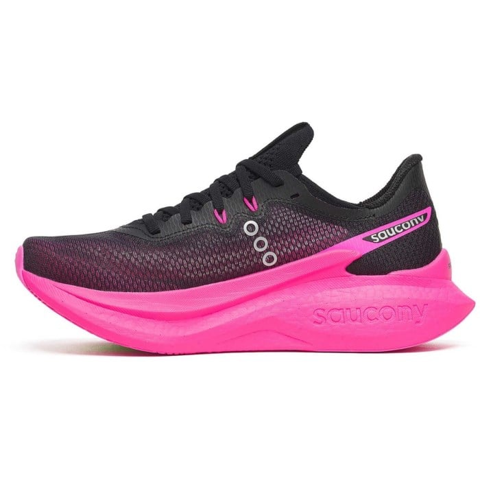 Saucony Endorphin Pro 5 - Womens Racing Shoes - Black/Shock