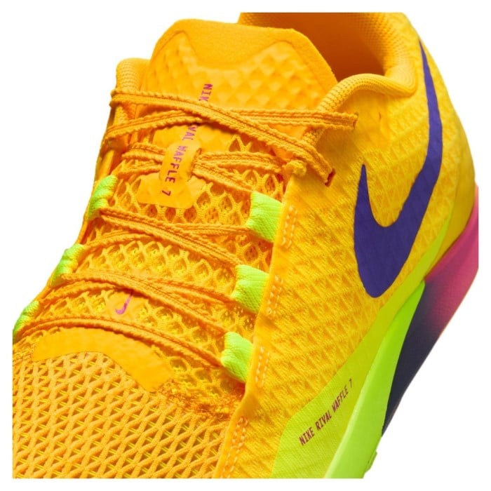 Nike Zoom Rival Waffle 7 - Mens Racing Waffles - Citron Pulse/Indigo Burst/Blue Void
