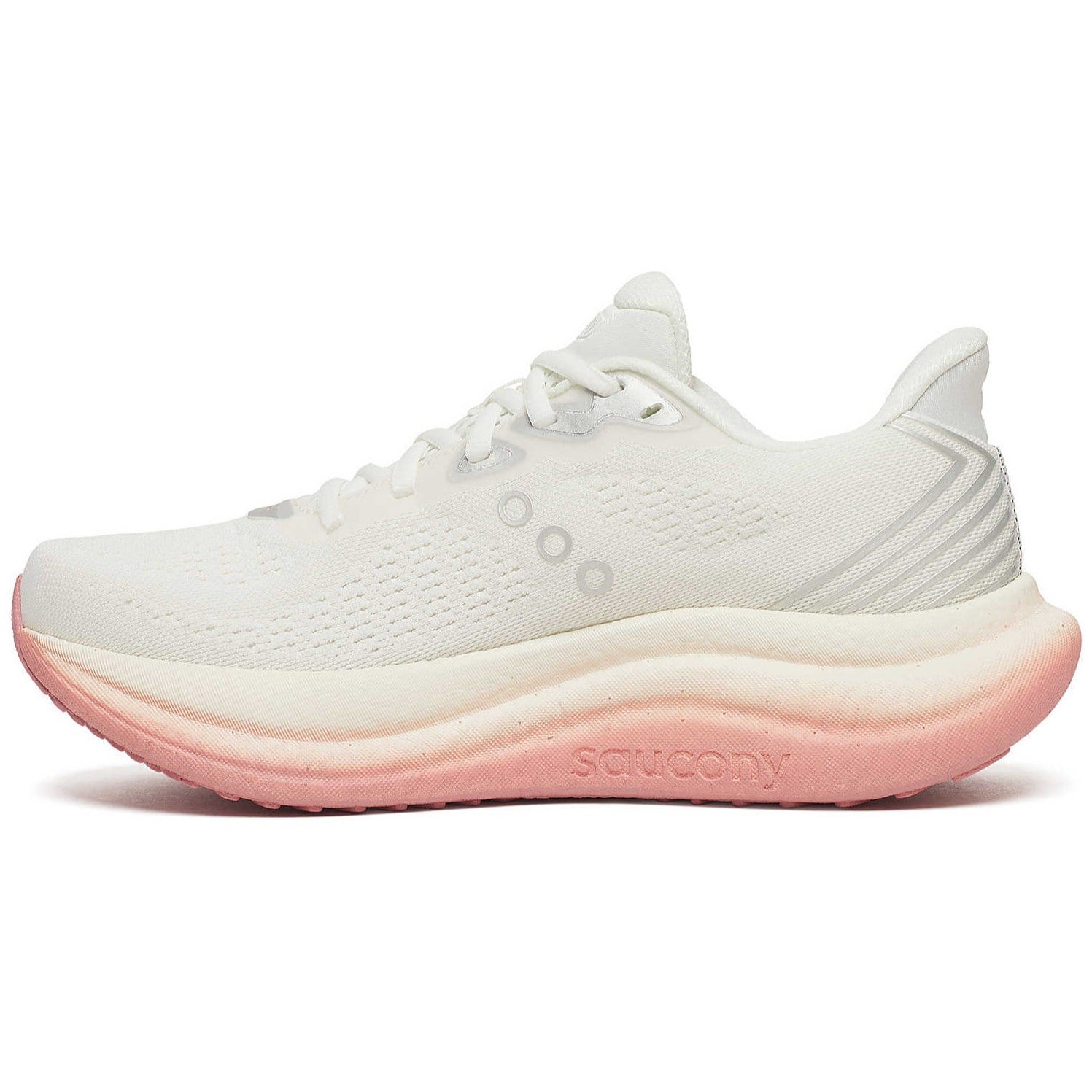 Saucony Triumph 23 - Womens Running Shoes - Ivory/Mauve